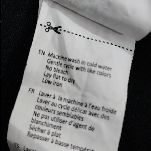 NWOT! REVAMPED! ULTRA STRETCH BLACK, ELABORATE GOLD STUDDED L/S DRESS! SZ S - Picture 11 of 12